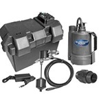 Superior Pump 92910 Battery Powered Back Up Sump Pump With Vertical Switch
